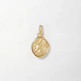 Victoria Coin Pendant - Gold