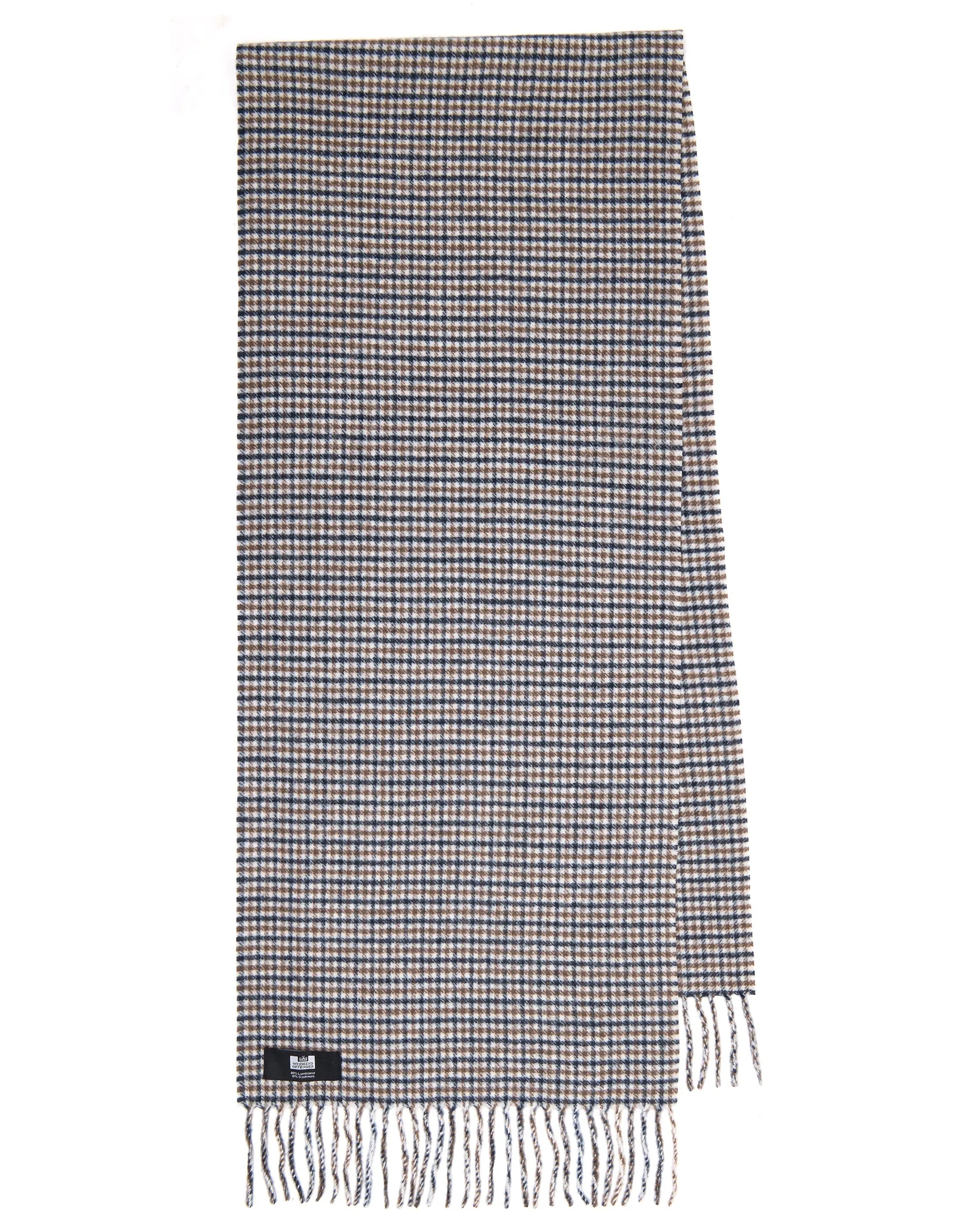 Volkanovski Wool Cashmere Scarf House Check