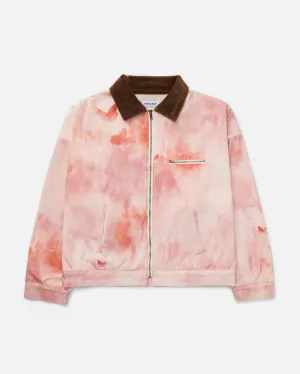 WATERCOLOR BUTTERFLY WORK JACKET