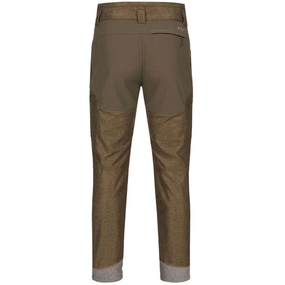 Whizz Vintage Trousers - Dark Brown Melange by Blaser