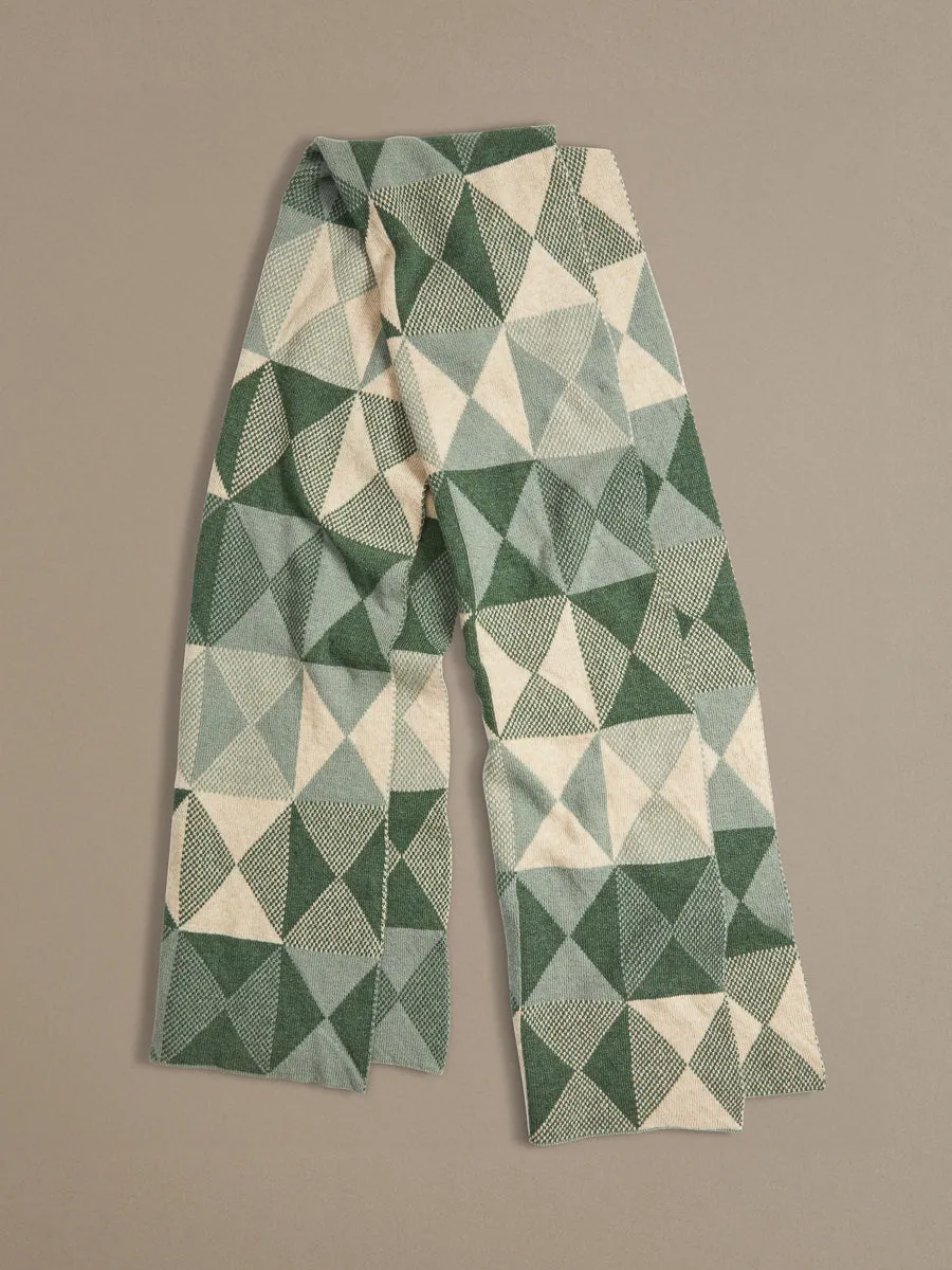 Windmill Scarf | Pastel Green