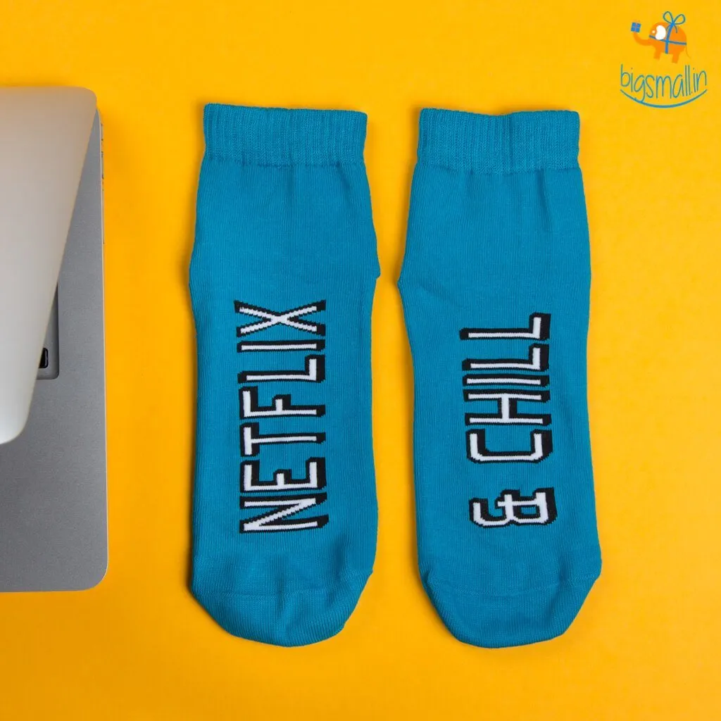 Women Netflix and Chill Socks