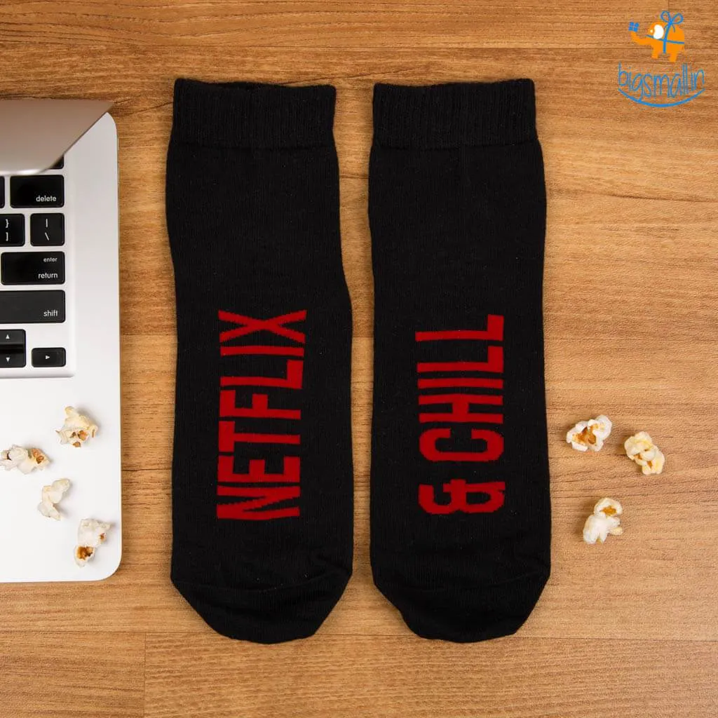 Women Netflix and Chill Socks