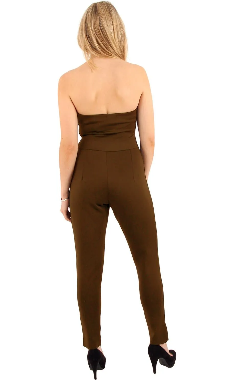 Women Tube-Top Classic Jumpsuit