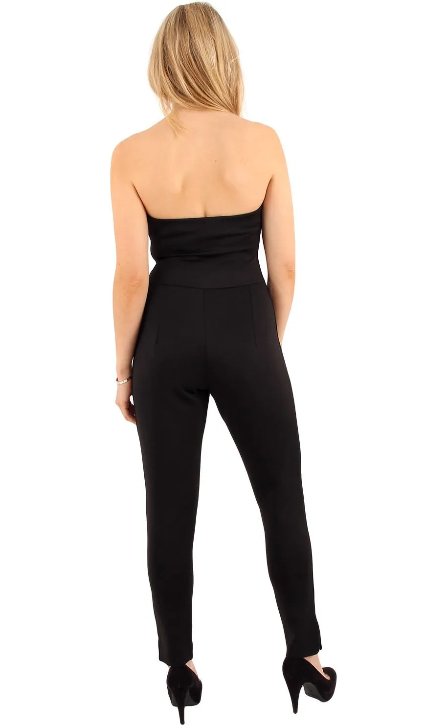 Women Tube-Top Classic Jumpsuit