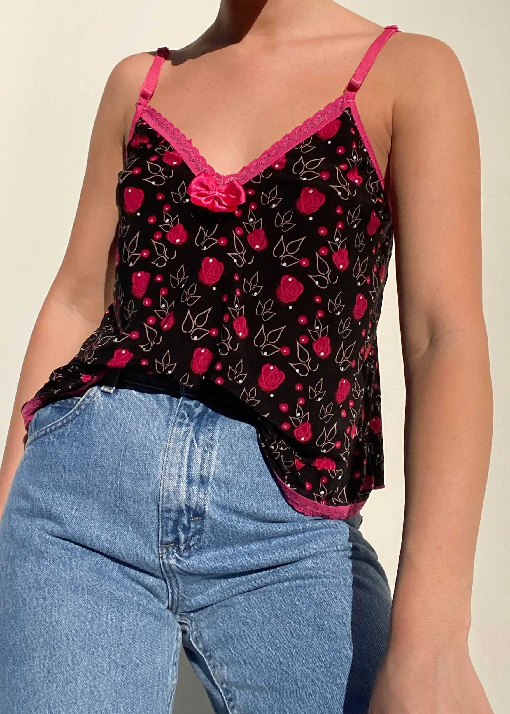 Y2k Rosebud Camisole (M)