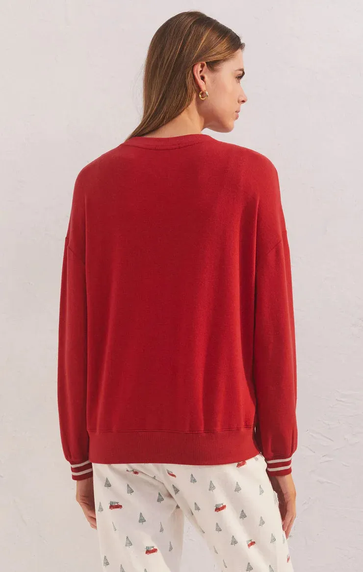 Z Supply Sleigh Long Sleeve Top